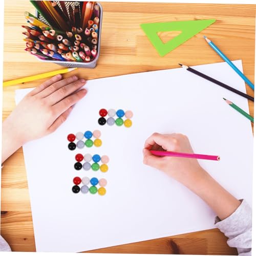 Toyvian 80 Stück Teiliges Bunte Kugeln für Murmelspiele Farbsortierung Lernspielzeug mit Sicherem Solidem Material Mathematik Kreativität und Hand Auge Koordination bei Kindern Toyvian 80 Stück Teiliges Bunte Kugeln für Murmelspiele Farbsortierung Lernspielzeug mit Sicherem Solidem Material Mathematik Kreativität und Hand Auge Koordination bei Kindern von Toyvian