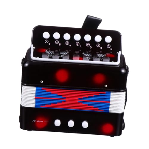 Toyvian Akkordeon Mini Ziehharmonika Musikinstrument für Anfänger Ab Jahren Robustes Pädagogisches Instrument für Musikalische Früherziehung und Entwicklung von Geduld und Kreativität Toyvian Akkordeon Mini Ziehharmonika Musikinstrument für Anfänger Ab Jahren Robustes Pädagogisches Instrument für Musikalische Früherziehung und Entwicklung von Geduld und Kreativität von Toyvian