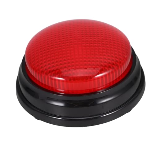 Toyvian Alarmton Party Button mit Licht und Sound Batteriegetriebener Spiel und Wettbewerbs Prop Roter Kunststoff Knopf für Quizabende Lustige Spiele und Partyspaß Toyvian Alarmton Party Button mit Licht und Sound Batteriegetriebener Spiel und Wettbewerbs Prop Roter Kunststoff Knopf für Quizabende Lustige Spiele und Partyspaß von Toyvian
