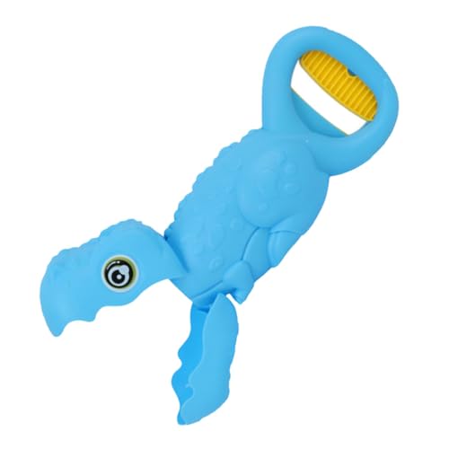 Toyvian Alligatorpflückwerkzeug Roboter Babys Alligatorförmiger Tonabnehmerclip Wiederverwendbare Zange Alligator-greiferklemme Müllclip Cartoon-alligatorgreifer Plastik Blue von Toyvian