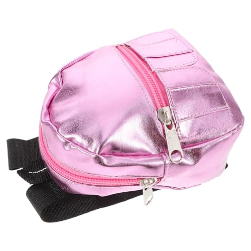 Toyvian Amerikanischer Puppenrucksack Mini Rucksack Zum Geburtstag Dekoration Für Mädchen Mini Rucksack Rucksäcke Für Mini Schultasche Dekorativer Rucksack Rucksäcke Mini Stoff Rosa von Toyvian