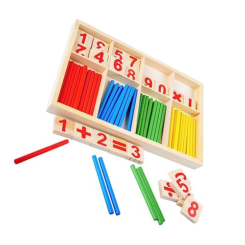 Toyvian Arithmetisches Mathematisches Für Pädagogisches Zählspielzeug Kognitiven Fähigkeiten Für Vorschulkinder Und Kleinkinder Lernspielzeug Für Mathe von Toyvian