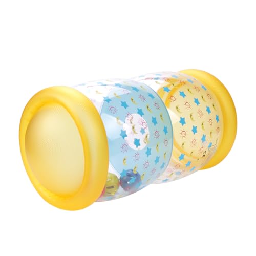 Toyvian Aufblasbarer PVC Sicherer Krabbeltrainer für Koordinationstraining Frühförderung Gelb Kleines Praktisches Fitness Junge Mädchen Toyvian Aufblasbarer PVC Sicherer Krabbeltrainer für Koordinationstraining Frühförderung Gelb Kleines Praktisches Fitness Junge Mädchen von Toyvian