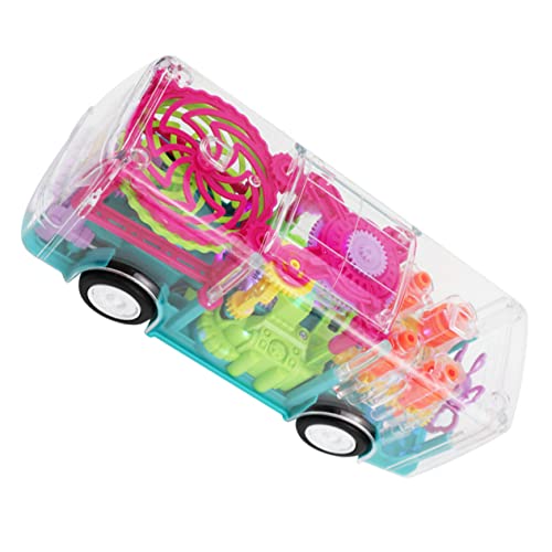 Toyvian Auto plastikenten sportkinderwagen fussack Kinderwagen luhter Educational Toys Toy car elektrischer Spielzeugbus mechanisches Batteriebetriebenes Spielzeugauto von Toyvian