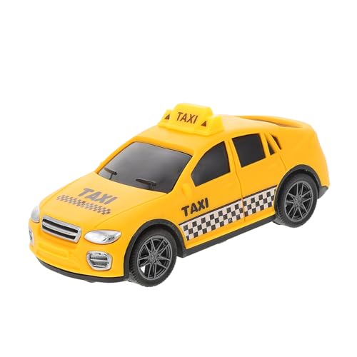 Toyvian Auto spielzeugautos für Kleinkinder Auto Set Spielzeugauto ohne Batterie Inertial Auto Modell für Stadtautos Miniatur-Spielzeugauto Plastik Yellow von Toyvian