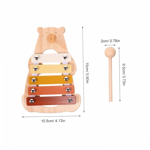Toyvian Bär schlägt das Klavier Kind Xylophon Klavier xylophon hölzernes Xylophonspielzeug Musikinstrumente für Musikspielzeug Kleinkinderinstrumente Holz Toyvian Bär schlägt das Klavier Kind Xylophon Klavier xylophon hölzernes Xylophonspielzeug Musikinstrumente für Musikspielzeug Kleinkinderinstrumente Holz von Toyvian