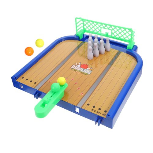 Toyvian Bowling Für Jungen Und Mädchen 3 Große Und 10 in Set Desktop Bowling Und Mädchen Spielzeug von Toyvian