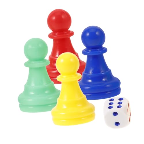 Toyvian Brettspiel Schachspiel Brettspiel Tischaufsatz Magnetisch Reiseschach Flugschach Schachfiguren Bauern Schachfiguren Figur Klappbrett Schachfiguren Kunststoff von Toyvian