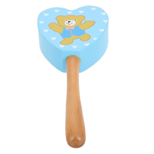 Toyvian Handheld Holz Maracas Baby Sand Hammer Für Sensorischen Spielen Shaker Sand Hammer von Toyvian