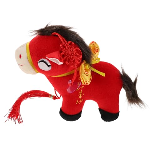 Toyvian Chinesisches Neujahr Pferdefigur Langlebiger Detailreicher Jahr des Pferdes Glücksbringer für Wohn und Bürodekoration Kompakter Tragbarer Dekoartikel und für Toyvian Chinesisches Neujahr Pferdefigur Langlebiger Detailreicher Jahr des Pferdes Glücksbringer für Wohn und Bürodekoration Kompakter Tragbarer Dekoartikel und für von Toyvian