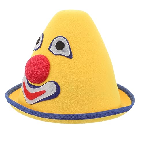 Toyvian Clown Hut mit Glocken Clownkostüm Zubehör Erwachsene Party Hut für Halloween Bühnenauftritte Bequemer Langlebiger Lustiges Cosplay Accessoire Toyvian Clown Hut mit Glocken Clownkostüm Zubehör Erwachsene Party Hut für Halloween Bühnenauftritte Bequemer Langlebiger Lustiges Cosplay Accessoire von Toyvian