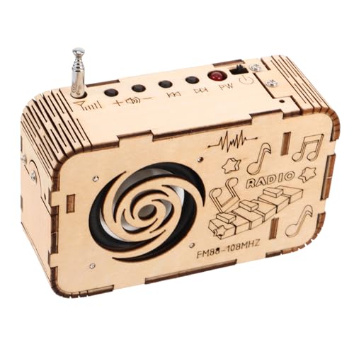 Toyvian DIY Radio Bausatz Stem Experimentier für BAU Eines Eigenen Holzradios Pädagogisches Physik Lernspielzeug für Ab Jahren Fördert Kreativität und Problemlösungsfähigkeiten Toyvian DIY Radio Bausatz Stem Experimentier für BAU Eines Eigenen Holzradios Pädagogisches Physik Lernspielzeug für Ab Jahren Fördert Kreativität und Problemlösungsfähigkeiten von Toyvian