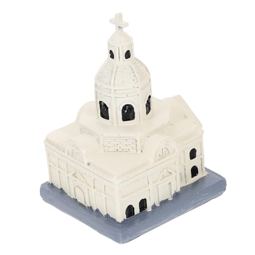 Toyvian Dekoratives Kathedral Modell aus Harz Elegantes Sandtisch Ornament Vielseitige Heimdekoration für Garten Büro Familienfeiern Lehrreiches Desktop Accessoire Toyvian Dekoratives Kathedral Modell aus Harz Elegantes Sandtisch Ornament Vielseitige Heimdekoration für Garten Büro Familienfeiern Lehrreiches Desktop Accessoire von Toyvian