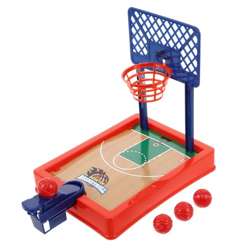 Toyvian Desktop Basketballständer Tisch Basketballspiel Finger Basketball Schießspiel Mini Spielzeug Mini Basketbälle Fingerspielzeug Basketball Für Kinder Klassenzimmer von Toyvian