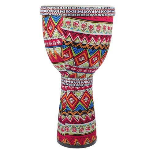 Toyvian Djembe Für Kindertrommel Frühes Musikspielzeug Bunte Handtrommel Schlaginstrument Handtrommelinstrument Handtrommeln Für Erwachsene Djembe Abs von Toyvian