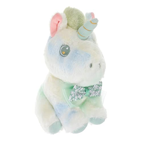 Toyvian Einhorn-Puppen Unicorn Party Unicorn Toy Einhorn Stofftier Plüschtier dekorative Einhornpuppe Cartoon-Einhorn-Puppe Mädchen-Einhorn-Puppe Einhorn Plüschpuppe PP Baumwolle Green von Toyvian