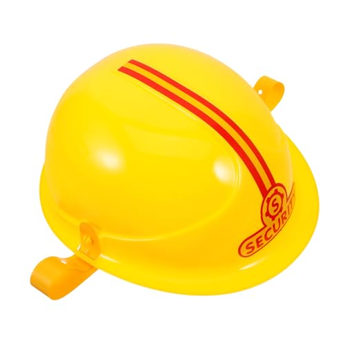 Toyvian Feuerwehrmannmütze Kinder Feuerwehrhelm Spielzeug Für Jungen Mädchen Feuerwehrmann Kostüm Für Kinder Feuerwehrmannmütze von Toyvian