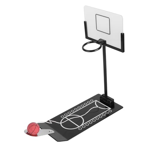 Toyvian Faltbare Basketballmaschine Desktop Basketball Basketball Wurfspiel Für Stressabbau Indoor Und Outdoor Ideal Für Und Basketball Fans von Toyvian