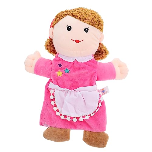 Toyvian Familien Handpuppe Mama Handspielzeug Für Puppentheater Geschichtenerzählen Und Rollenspiele Puppenhaus Zubehör Für Kreative Spiele von Toyvian