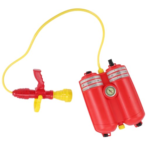 Toyvian Feuer Wasserpistole Wasser Rucksack Wasserkampfspielzeug Für Erwachsene Wasser Sommerspielzeug Outdoor- Strandspielzeug Feuerwehrspielzeug Pp von Toyvian