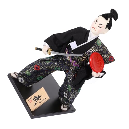 Toyvian -Figur orientalische Dekoration Klassische Puppe Lappen Puppenkleidung Körper -Puppe -Wohndekoration japanische Desktop-Verzierung Desktop- Heimwerken Abs von Toyvian