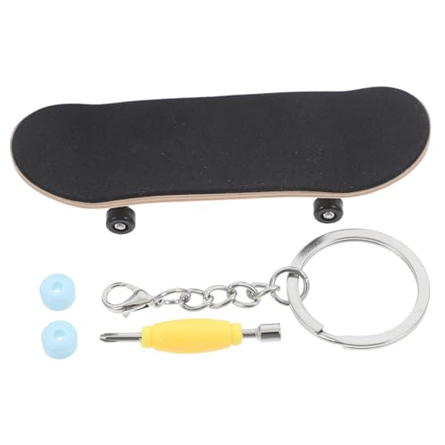 Toyvian Finger Skateboard Mini Skateboard Winziges Skateboard Holz Palmen Skateboard Finger Sport Finger Trainingsgerät Glattes Skateboard Finger Mini Palm Skateboard Spiel von Toyvian