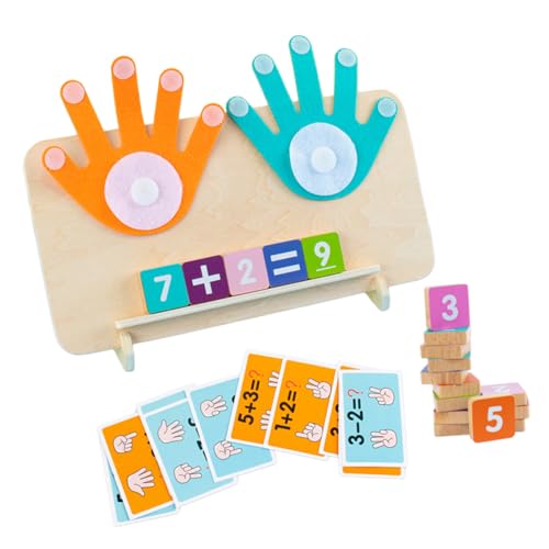 Toyvian Fingerzählspielzeug für Montessori Zahlen Lernhilfe zum Addieren und Subtrahieren Pädagogisches Kindersicheres Mathe Farben und Zahlenverständnis zur Einschulung Jungen Toyvian Fingerzählspielzeug für Montessori Zahlen Lernhilfe zum Addieren und Subtrahieren Pädagogisches Kindersicheres Mathe Farben und Zahlenverständnis zur Einschulung Jungen von Toyvian
