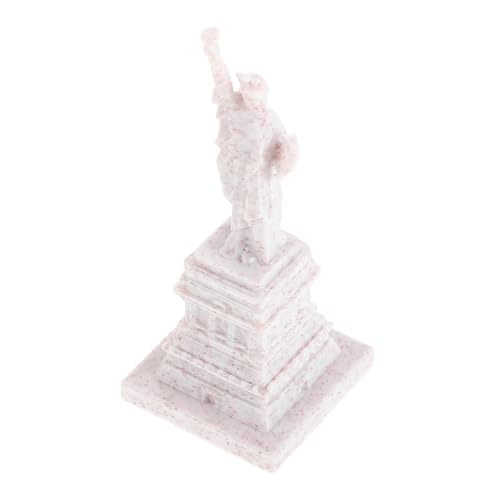 Toyvian Freiheitsstatue Modell Dekoration Desktop Statue Miniatur Zubehör Miniatur Wahrzeichen Von New York DIY Bücherregal Miniatur Souvenir Von New York von Toyvian