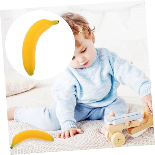 Toyvian Fruchtförmiger Shaker Maraca Banane Form Musikinstrument Percussion für Handliche Koordination und Musikalische Früherziehung Toyvian Fruchtförmiger Shaker Maraca Banane Form Musikinstrument Percussion für Handliche Koordination und Musikalische Früherziehung von Toyvian