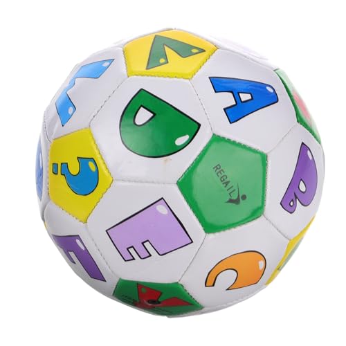 Toyvian Fußball fusball für fußball für Kinderball Lernfußball Indoor fußball Kleinkind-Fußball Sportball riesiger aufblasbarer Fußball Strandfußballball Leder von Toyvian