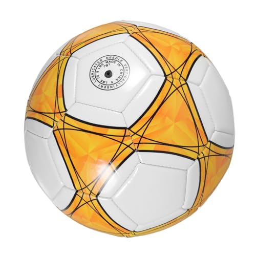 Toyvian Fußballmaschine Nr. 5 Kleinkind-Fußball Sporttrainingsball Fußball-Trainingsball klassischer Fußball fußballtraining fußball Training Fußbälle für draußen roter Fußball PVC von Toyvian