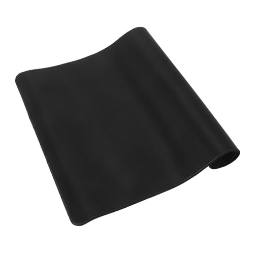 Toyvian Gaming-Mauspad Schreibtischunterlage Computer-Mauspad Tastaturmatte Nagel Tischset Computer-Pad Brettspiel Matte Pad für einfarbiges Mauspad große Mauspads Gummi Black von Toyvian