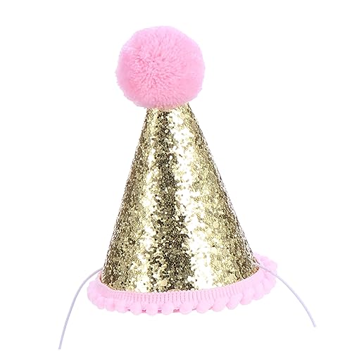 Toyvian Geburtstagshut Partykegel mit Glitzer und Leichter aus Vliesstoff mit Elastischem Band Wiederverwendbar und Bequem für Mädchen Geburtstagsfeier und Foto Requisite Toyvian Geburtstagshut Partykegel mit Glitzer und Leichter aus Vliesstoff mit Elastischem Band Wiederverwendbar und Bequem für Mädchen Geburtstagsfeier und Foto Requisite von Toyvian