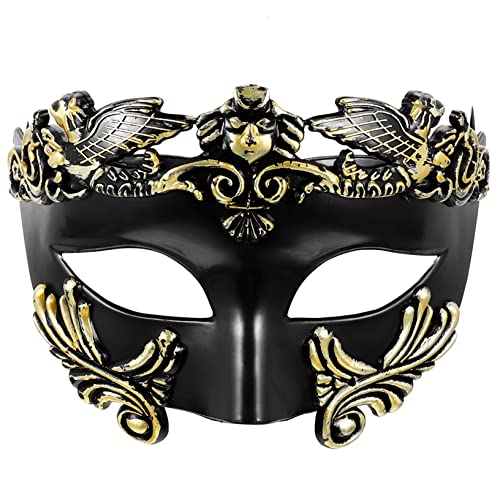 Toyvian Halloween Maske Ägyptischer Stil Halbgesichtsmaske Krieger Cosplay Requisiten Dekorative Maske Für Halloween Party Und Kostüme von Toyvian