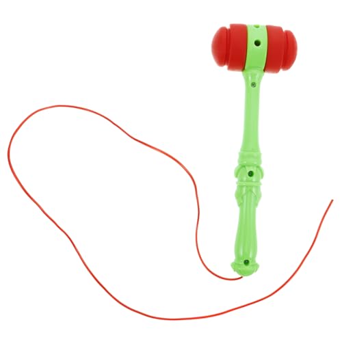 Toyvian Hammerschlag Spielzeughämmer Spielzeug Aus Metallhämmern Kinderhammer Selber Machen Kinderfrühes Lernspielzeug Mini-Hammer Kleinkindspielzeug Babyhammer Prop-Hammer Plastik Green von Toyvian