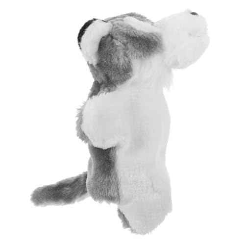 Toyvian Handpuppe Wolf Cartoon-tierpuppenspielzeug Geschichte Erzählende Marionette Plüsch Handpuppe Tierische Plüsch-handpuppe Rollenspiel Handpuppe Tierisches Plüschtier Pp Baumwolle von Toyvian