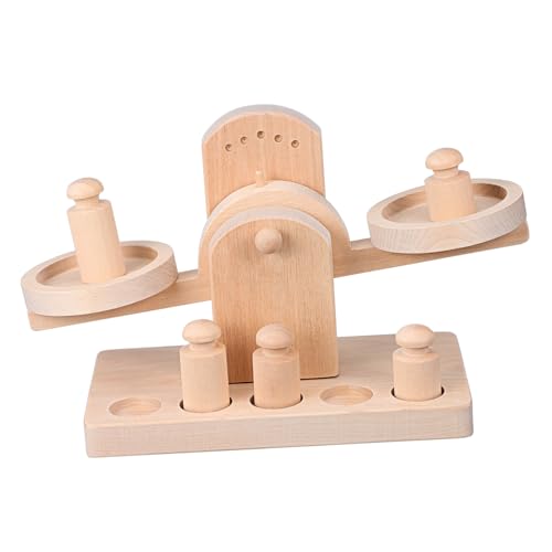 Toyvian Holz Balance für Montessori Lernspielzeug Pädagogisch Sicher Langlebig Fördert Mathematische Fähigkeiten Kreativität Aufmerksamkeit Hand Auge Koordination Toyvian Holz Balance für Montessori Lernspielzeug Pädagogisch Sicher Langlebig Fördert Mathematische Fähigkeiten Kreativität Aufmerksamkeit Hand Auge Koordination von Toyvian