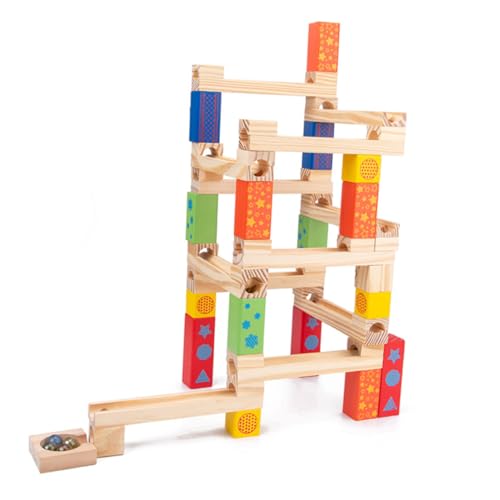 Toyvian Holz Balanceblöcke Für Pädagogisches Lernspielzeug Aus Holz Balance Block Fördert Kreativität Und Motorik Ideales Für Jungen Und Mädchen von Toyvian