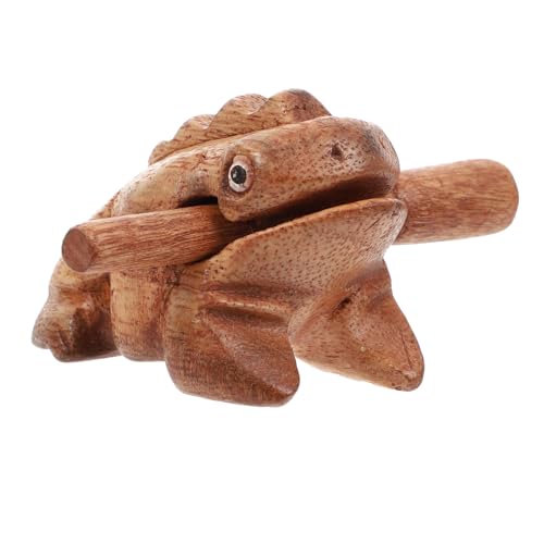 Toyvian Holz Frosch Percussion Handgefertigt Kinderfreundlich Fördert Konzentration und Feinmotorik Natürliche Holzoptik Musikalisches Lernspielzeug für Eltern Toyvian Holz Frosch Percussion Handgefertigt Kinderfreundlich Fördert Konzentration und Feinmotorik Natürliche Holzoptik Musikalisches Lernspielzeug für Eltern von Toyvian