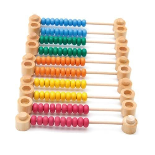 Toyvian Holz Rechenrahmen Abnehmbar Rechenhilfe Lernspielzeug Bunt Leicht Für Frühe Mathebildung Pädagogisches Werkzeug Für Schüler Und Lehrer Toyvian Holz Rechenrahmen Abnehmbar Rechenhilfe Lernspielzeug Bunt Leicht Für Frühe Mathebildung Pädagogisches Werkzeug Für Schüler Und Lehrer von Toyvian