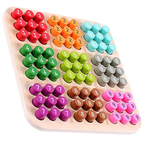 Toyvian Holz Sudoku Legespiel für Jahre Pädagogisches Brettspiel mit Robustem Tragbarem Holzmaterial Fördert Logisches und Gedächtnistraining Lernspielzeug für Vorschule und Familie Toyvian Holz Sudoku Legespiel für Jahre Pädagogisches Brettspiel mit Robustem Tragbarem Holzmaterial Fördert Logisches und Gedächtnistraining Lernspielzeug für Vorschule und Familie von Toyvian