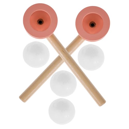 Toyvian Holzblasspielzeug Schwimmende Pustebälle Pädagogisches Kinderparty für Drinnen und Draußen Interaktives Lernspiel zur Körperkontrolle und Geschicklichkeitsförderung Toyvian Holzblasspielzeug Schwimmende Pustebälle Pädagogisches Kinderparty für Drinnen und Draußen Interaktives Lernspiel zur Körperkontrolle und Geschicklichkeitsförderung von Toyvian