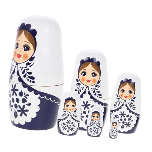 Toyvian Holzpuppenspielzeug Handgefertigt Pädagogisch Riesige Figur Nest Geburtstag Babuschka Puppe Streich Kleinkind Stapeln Kleines Ornament Weihnachten Kleine Party Kind Toyvian Holzpuppenspielzeug Handgefertigt Pädagogisch Riesige Figur Nest Geburtstag Babuschka Puppe Streich Kleinkind Stapeln Kleines Ornament Weihnachten Kleine Party Kind von Toyvian