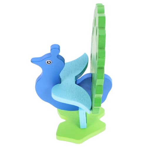 Toyvian Holzpuzzle Tierpuzzle aus Holz Buntes Lernspielzeug für Kleinkinder Fördert Feinmotorik Hand Auge Koordination und Kreatives Montessori für Jungen und Mädchen Toyvian Holzpuzzle Tierpuzzle aus Holz Buntes Lernspielzeug für Kleinkinder Fördert Feinmotorik Hand Auge Koordination und Kreatives Montessori für Jungen und Mädchen von Toyvian