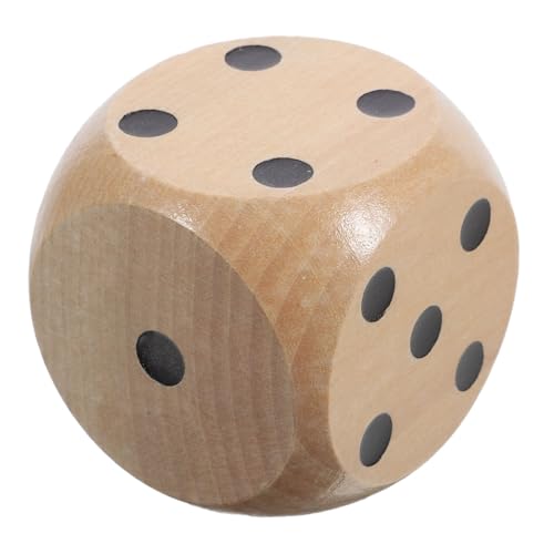 Toyvian Holzwürfel Großer Spielwürfel mit Abgerundeten Ecken für Partyspiele Lernspiele und Gewinnspiele Vielseitiges Spielrequisit aus Holz Leicht und Tragbar für Erwachsene Toyvian Holzwürfel Großer Spielwürfel mit Abgerundeten Ecken für Partyspiele Lernspiele und Gewinnspiele Vielseitiges Spielrequisit aus Holz Leicht und Tragbar für Erwachsene von Toyvian