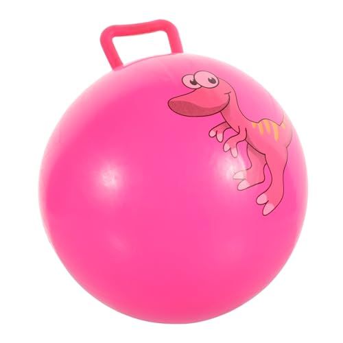 Toyvian Hüpfball Für Aufblasbarer Bounce Ball Mit Griff Zufällige Farben Lernspielzeug Für Kleinkinder Ideal Für Garten Und Indoor Spielspaß von Toyvian