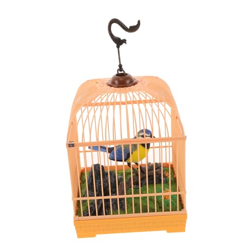 Toyvian Interaktives Batteriebetriebenes Vogelspielzeug mit Realistischen Zwitschergeräuschen und Bewegungssensor Kleines Sound Aktiviertes Vogelkäfig für Dekoration Toyvian Interaktives Batteriebetriebenes Vogelspielzeug mit Realistischen Zwitschergeräuschen und Bewegungssensor Kleines Sound Aktiviertes Vogelkäfig für Dekoration von Toyvian