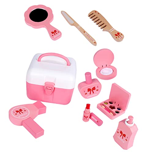 Toyvian Interaktives Make Up Set Mit Schminkschablonen Und Kindergläsern Ideales Für Kreative Rollenspiele Fördert Die Fantasie Von Kindern Perfekt Für Partys Und Gemeinsame von Toyvian