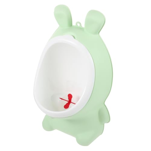 Toyvian Junge Urinal kinder wc kindertoilette kinder klo Kinder Urinflasche Tragbares Urinal kinderklo Toilette zum Töpfchentraining für Kleinkinder Kinderurinal Babytopf pp Light Green von Toyvian