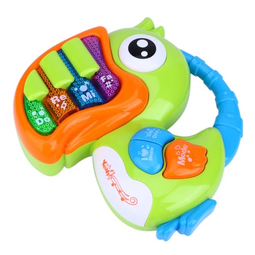 Toyvian Kinder Früh Kindliche Bildung Puzzle Musik Klavier Musikspielzeug Für Kinder Kinderspielzeug Green von Toyvian